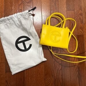 Telfar Bright Yellow Mini Bag